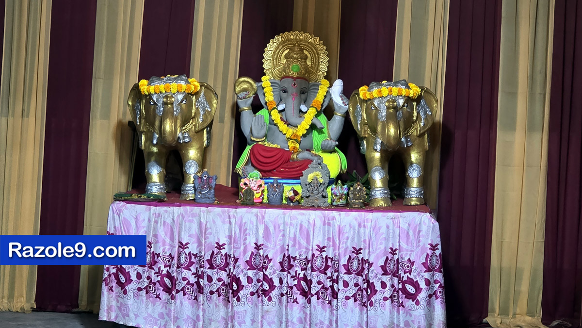 Razole Taluka Ganesh Nimajjanam